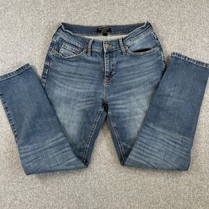 Banana‎ Republic Girlfriend Jeans Womens 26/2 Blue Wash Stretch Denim Pants